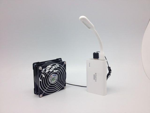 Mobiler USB-Lüfter TTC-NF81TZ(RB) 92 x 25 mm